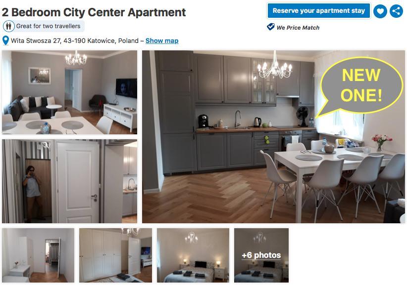 1 Bedroom Francuska Park Apartment Katowice Eksteriør bilde